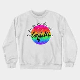 Confetti art Crewneck Sweatshirt